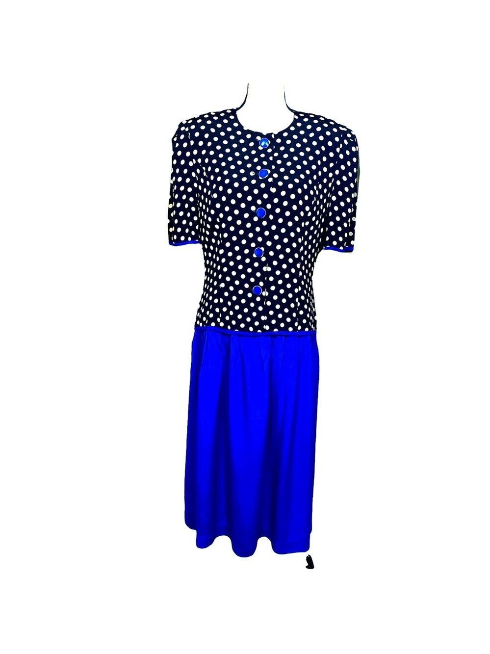 Polka dot vintage dress